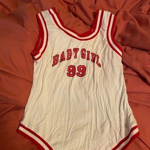 “baby girl” bodysuit